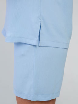 Костюм Манго (шорты+блуза)_О820/светло-голубой - Ihomelux фото 4