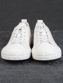 03-72699-2 WHITE Полуботинки спортивные мужские (натуральная кожа)