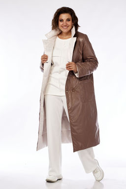 Пальто Diamant 1883 бежевый, капучино  фото 8