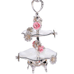 30822 Конфетница 2-х ярусная 32х32х52 см MB (х8) - Mayer&boch фото 2