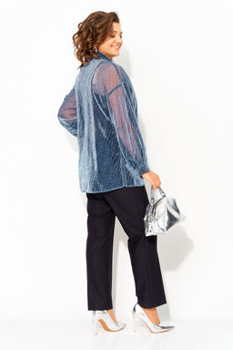 Костюм Liliana 1496БрПн синий/черный