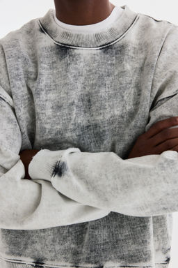 Sudadera efecto lavado Oversized Fit - H&m фото 7