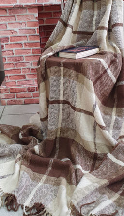 Плед 40_13 - 170х200 (50% шерсть)