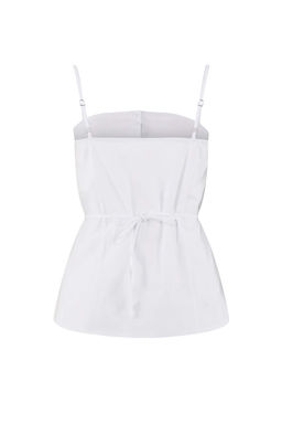 Ac?k Mavi Ikili Parcal? Lycral? Poplin Bedene Oturan Gomlek TWOSS26GO00064