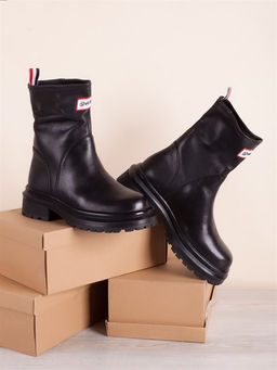 Женские ботинки на меху из натуральной кожи HPM9619A