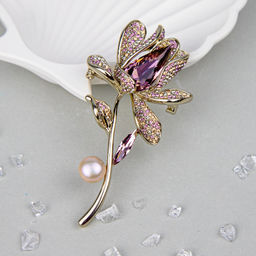 Брошь-подвеска Арт. 3V-4167-Y - MyGemma фото 3