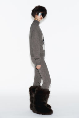 FLARE TROUSERS 90% WOOL SKI COLLECTION - Zara фото 3