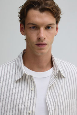 Camisa de popelina Loose Fit - H&m фото 8