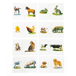 Настольная игра Где моя мама? (половинки)