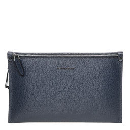 807-3 blue, мужской кожаный клатч Barcelo Biagi