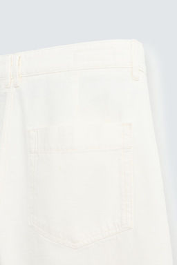 PLEATED RELAXED FIT BERMUDA SHORTS - Zara фото 19