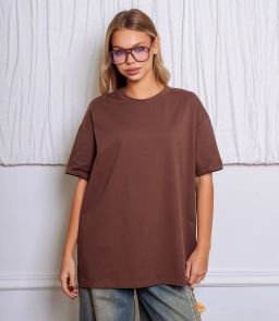 Футболка #КТ1 (22)-2, коричневый