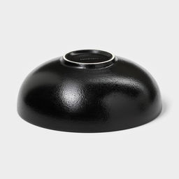 Салатники Magistro Carbon, 250/650/1.2 л, d=11/16/19.5 см, набор 3 шт., керамика, чёрные