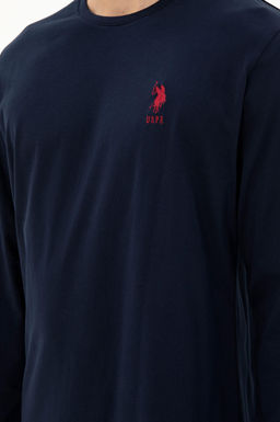 Мужской темно-синий пижамный комплект Неожиданная скидка в корзине - U.s. polo assn фото 6