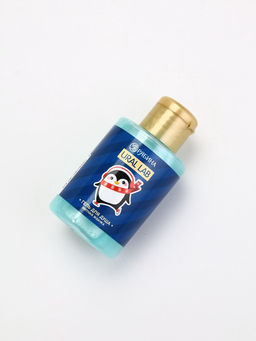 Подарочный набор новогодний в тубусе Пингвинята, бомбочка, гель, мочалка, URAL LAB