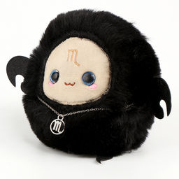 Мягкая игрушка  Зодиак Создай своё украшение. Скорпион, с кулоном