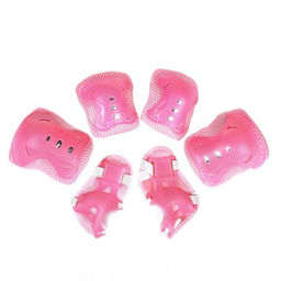 Защита для катания на роликах и велосипеде 6 предметов. 6-18лет / Yan-Fat-P /уп 100/ розовый - Галеонтрейд фото 6