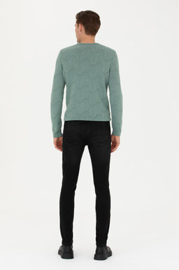 Брюки джинсовые U. S. Polo Assn темно-серые из хлопка - U.s. polo assn фото 18