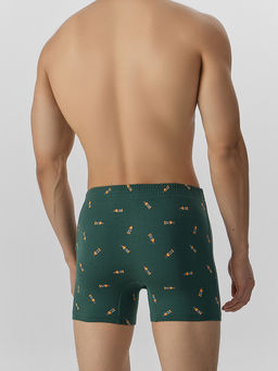 Цена за 2 штуки! Трусы мужские боксеры удлиненные зеленые - Mark formelle фото 5