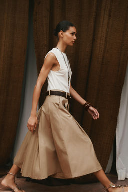 CONTRAST BELTED DRESS - Zara фото 9