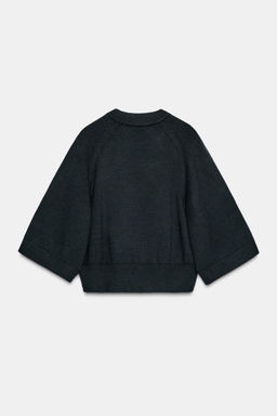 KNIT JUMPER WITH WIDE SLEEVES - Zara фото 7