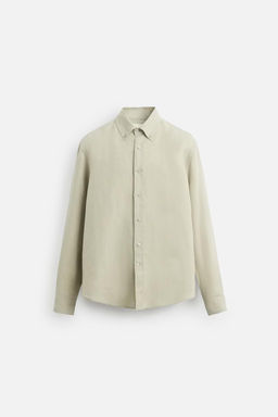 100% LINEN SHIRT - Zara фото 11