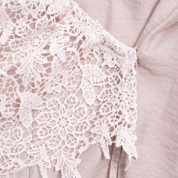 Рубашка комбинированный с кружевом, Нежный вздох