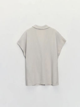 Льняная блуза с отложным воротником ZR2605012003-36 / Zarina