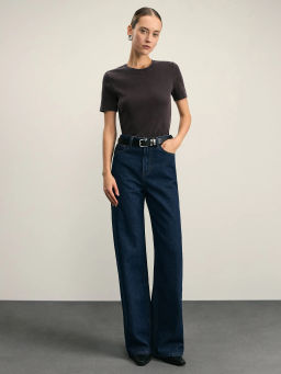 Футболка с эффектом стирки / Zarina  фото 2