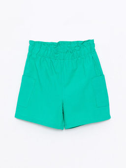 Beli Lastikli Basic Poplin K?z ?ocuk ?ort