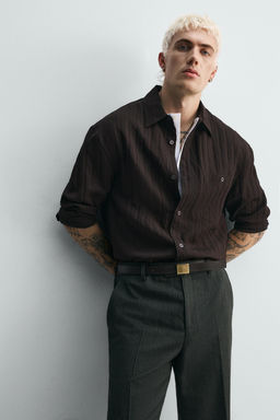 LIMITED EDITION STRIPED JACQUARD SHIRT