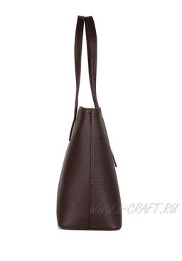 Сумка Модель №1297 | кожзам | гладкий | коричневый | Р908-2 | 29972 - L-craft фото 4