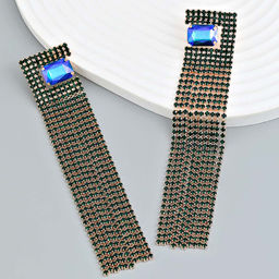 Серьги длинные на гвоздиках арт. 13 0980 (id 265504)