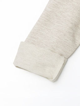 Bisiklet Yaka Uzun Kollu Bask?l? K?z Bebek Sweatshirt - Waikiki фото 2