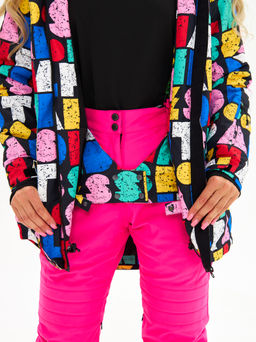 Женская горнолыжная сноубордическая куртка Alpha Endless Ultra Chaleur SNB 423/316_7 Разноцветный  фото 10