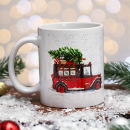 Кружка чайная новогодняя Время творить чудеса, 320 мл