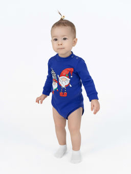 Боди ясельное васильковое гномы - Утенок фото 2