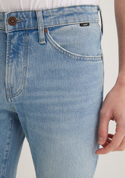 James Classic Denim Puslu A??k Mavi Jean Pantolon  фото 5