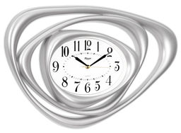 Настенные часы Mirron ассиметричные серые S99ACB