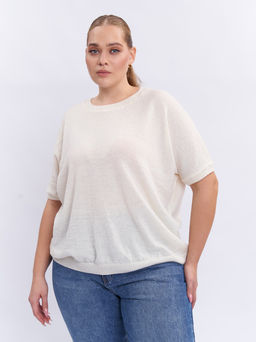 Джемпер вязаный DG42909WHT03