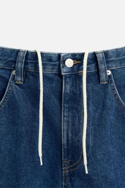BAGGY JEANS WITH DRAWSTRINGS - Zara фото 8