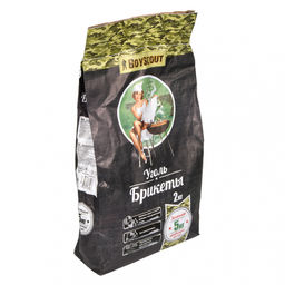 Уголь брикетированный 2 кг (заменяет 5 кг древ.угля) , арт. 61059