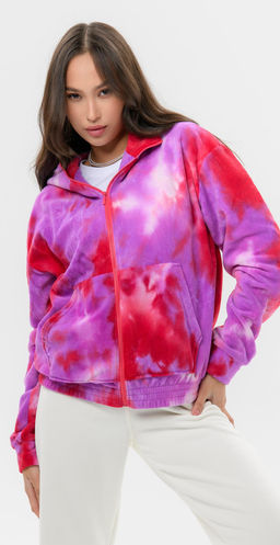 Толстовка J150 малина+сирень