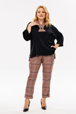 Костюм Michel Chic 1391 бордо, черный
