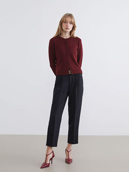 Bisiklet Yaka Kad?n Triko H?rka