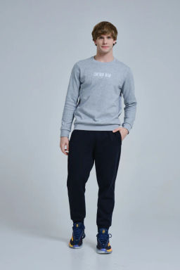 Свитшот с флисом Серый - Anta фото 2