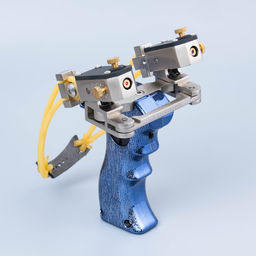 Рогатка металлическая, 3 жгута, лазерным целеуказателем+ заряд.устр-о - Simaland фото 2