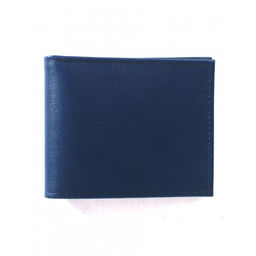 Портмоне мужское Croco-ПР-900 натуральная кожа 1 отд, 10 карм, синий бергамо (47) 264845  фото 2