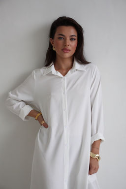 Martichelli Платье голубое с принтом воздушное  фото 21