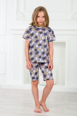 Пижама детская из футболки и бридж из кулирки Мишки - Амадэль фото 6